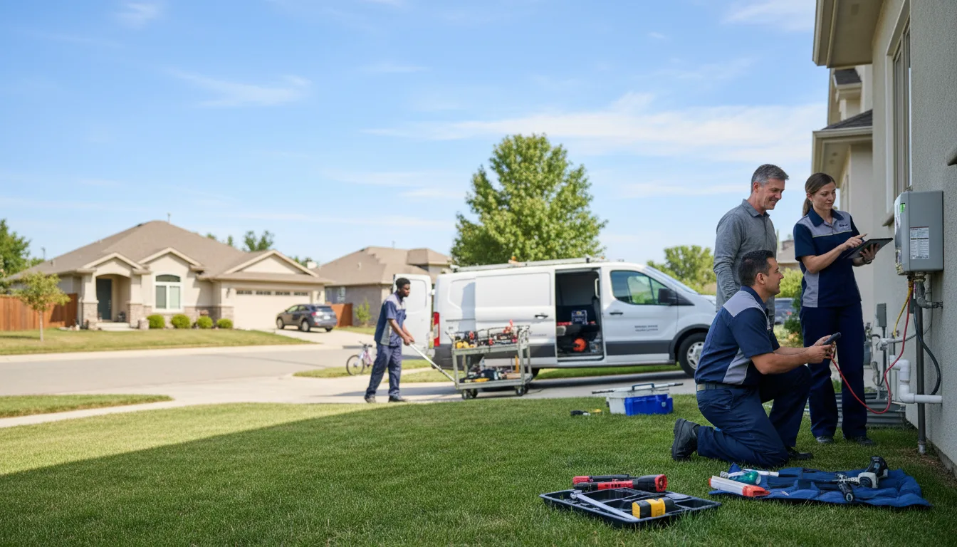 Tankless water heater service in Bear Creek, WI